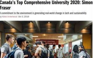 , 加拿大2020年麦考林大学排行榜单出炉，还有专业排名