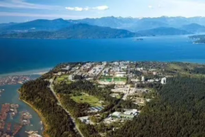入住顶级名校|温哥华UBC夏令营 UBC-BIRDS-EYE-VIEW